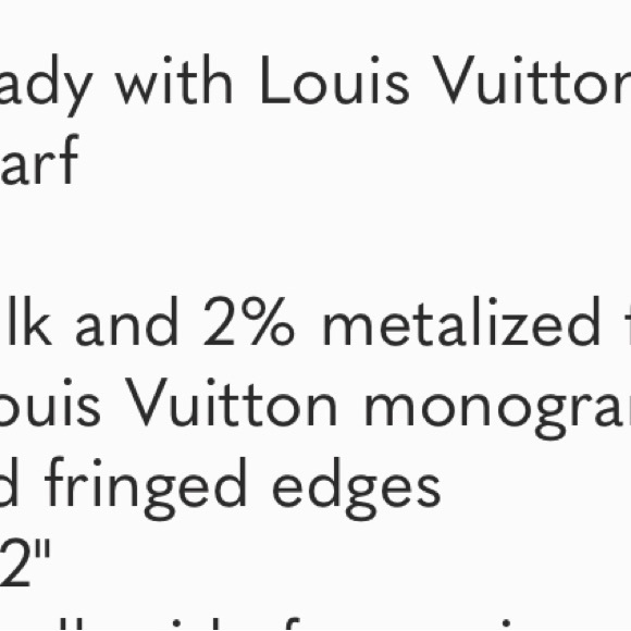 Louis Vuitton Pink Wool Silk Logomania Shine Scarf - Picture 5 of 5